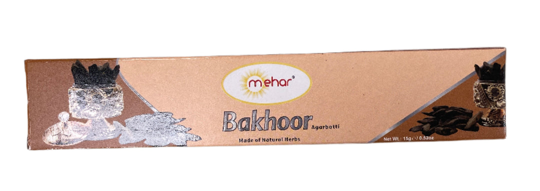 Mehar Incense Stick Bakhoor 15g