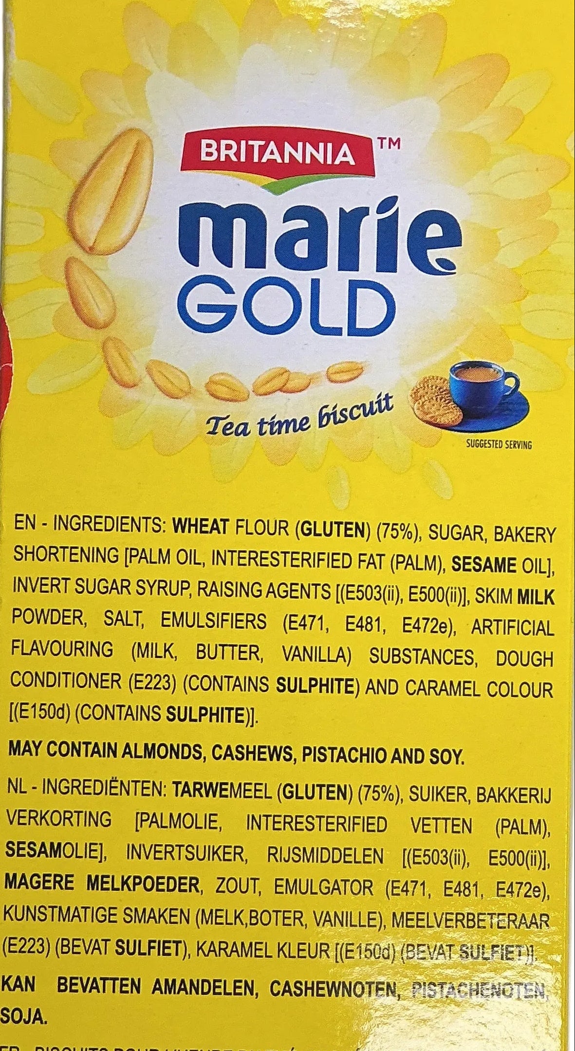 Britannia Biscuits Marie Gold Family Pack 600g PM - ExoticEstore