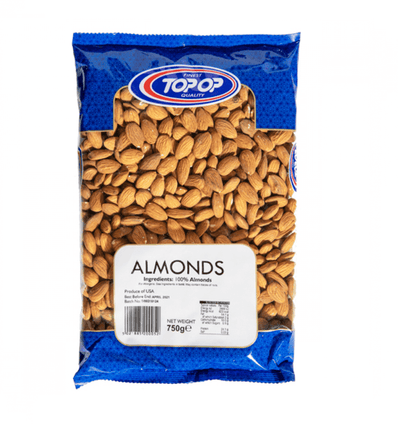Top Op Almonds 750g