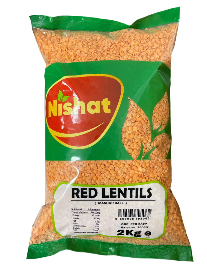 Nishat Lentils Red Dall 2Kg