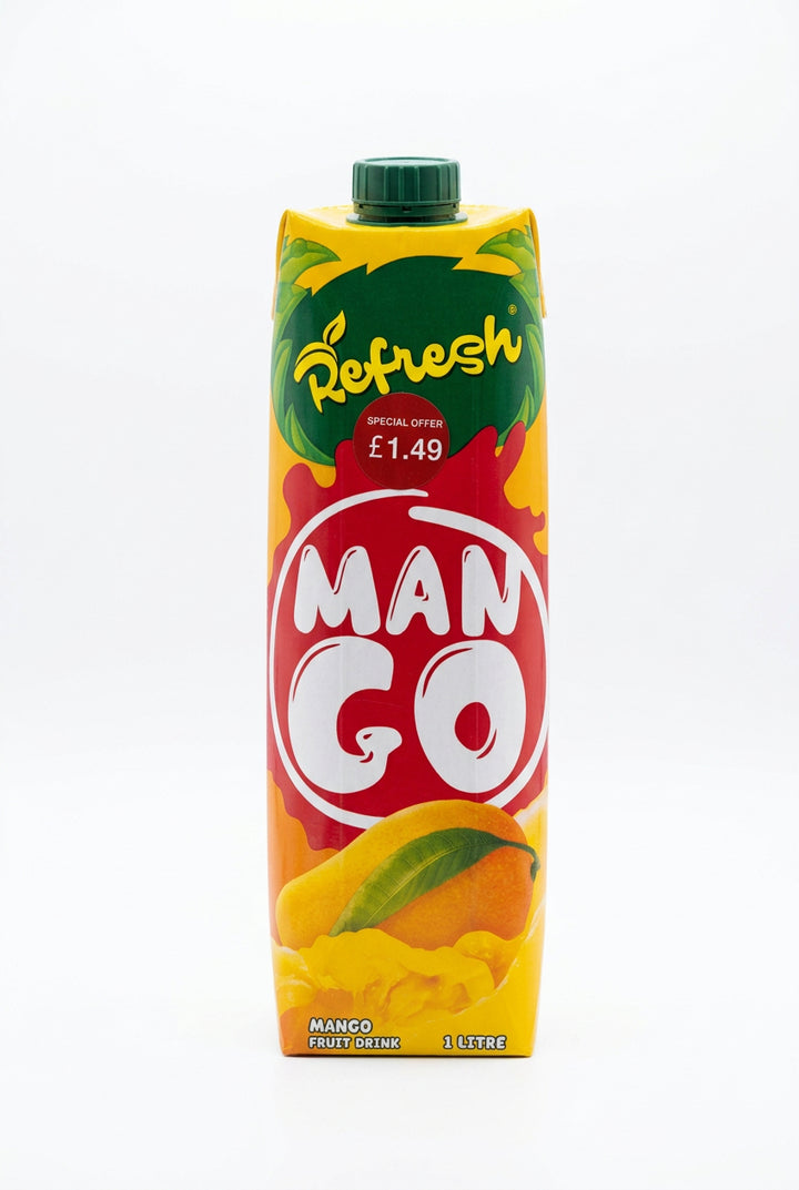 Refresh Fruit Drink Mango 1ltr