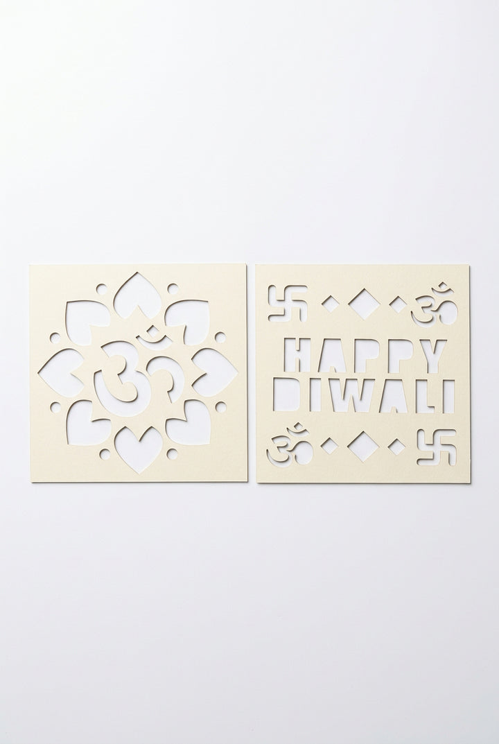 Rangoli Stencils Set of 2 Design 1