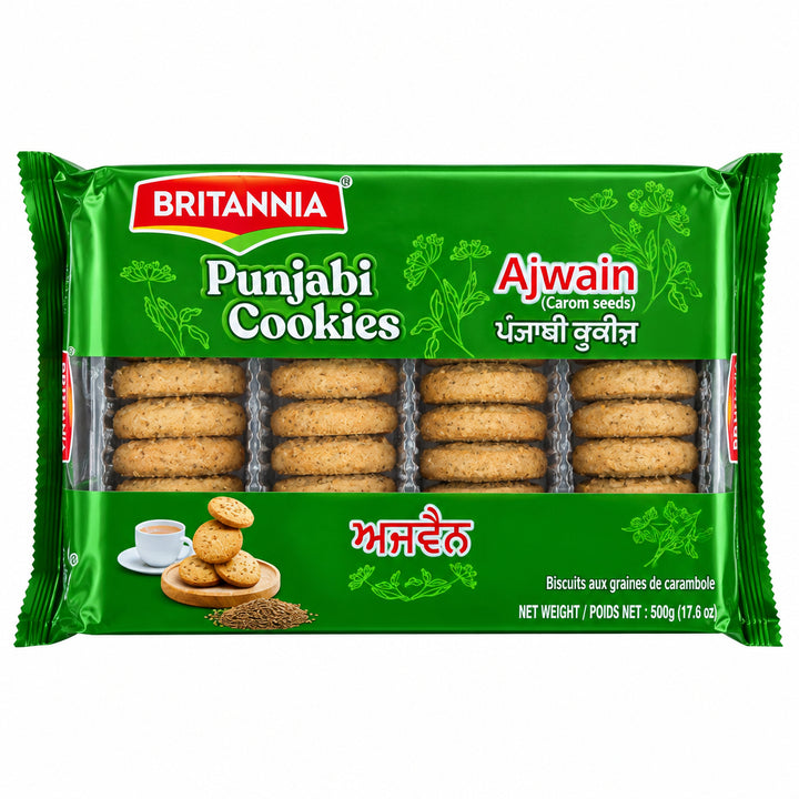 Britannia Punjabi Cookies Ajwain 500g