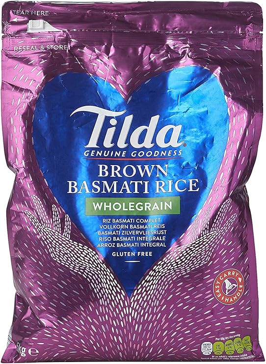 Tilda Rice Basmati Brown Gluten Free 5Kg