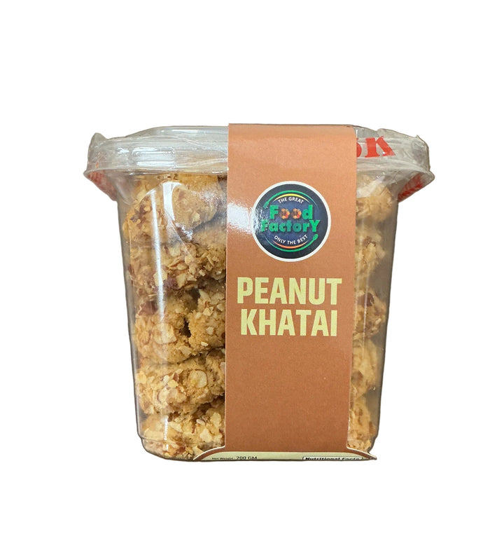 Food Factory Khatai Peanut Handmade Eggless 200g