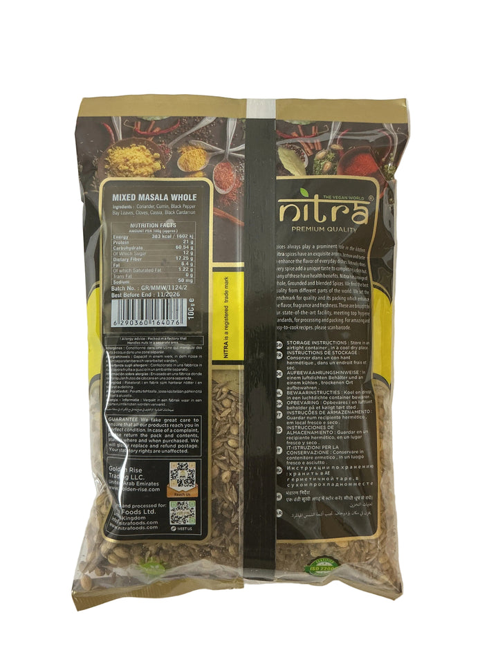 Nitra Spices Mixed Masala Whole 100g Mix & Match Any 3 for £1.98