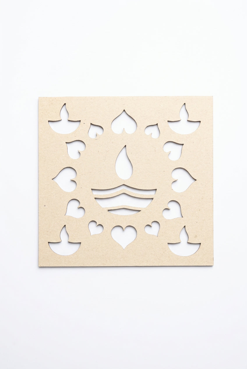 Rangoli Stencils Set of 2 Design 2