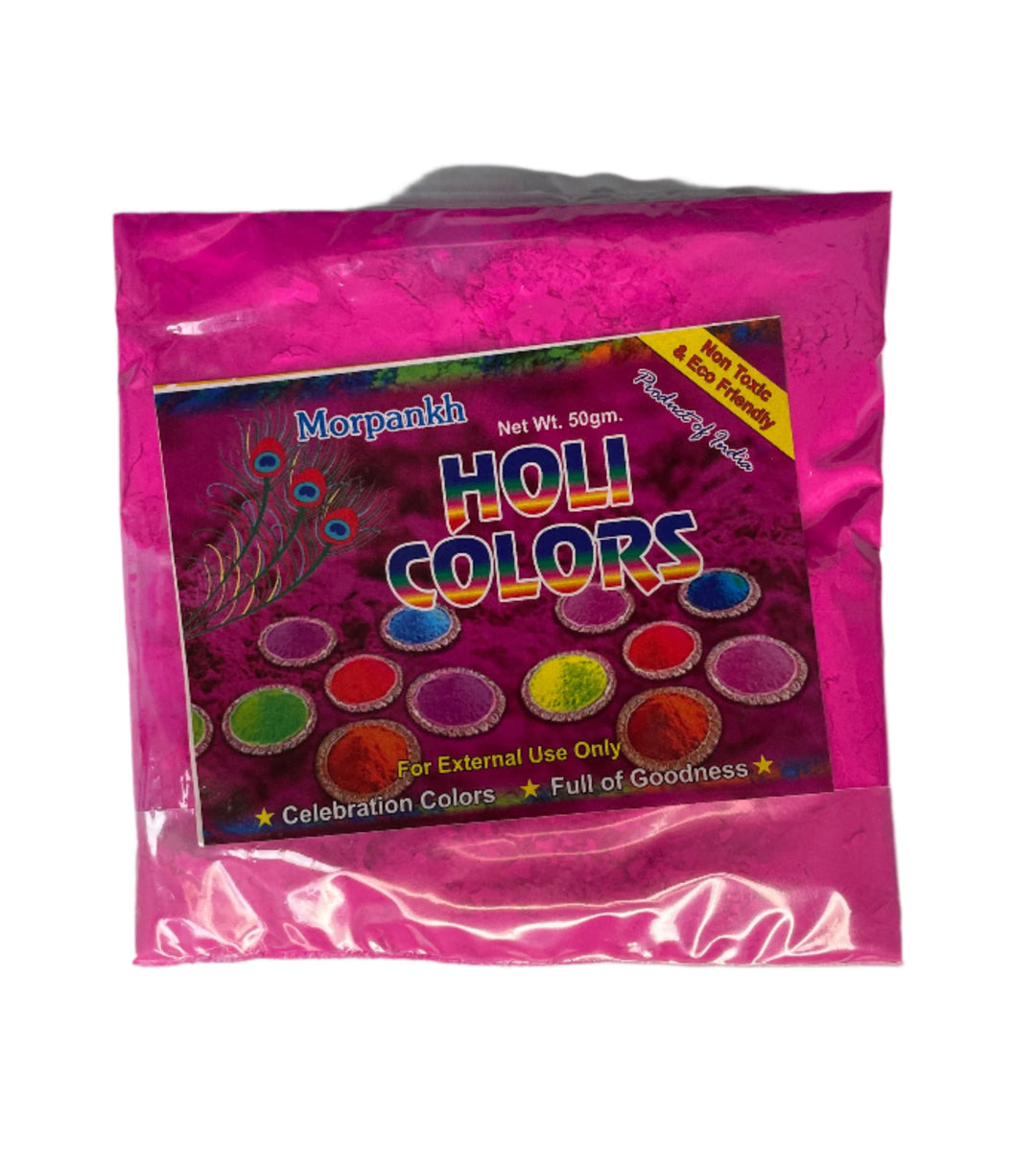 Holi Colours Organic Non Toxic & Eco Friendly 50g Magenta Mix & Match Buy 1 Get 1 Free