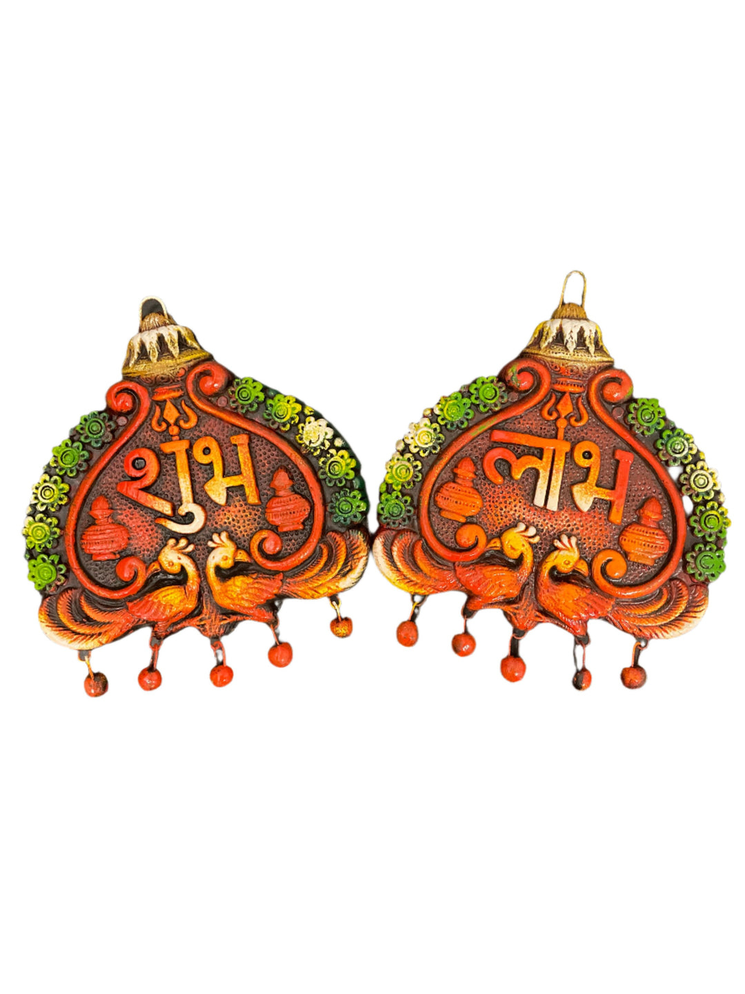 Clay Decoration Subh Labh Made In India Design 4