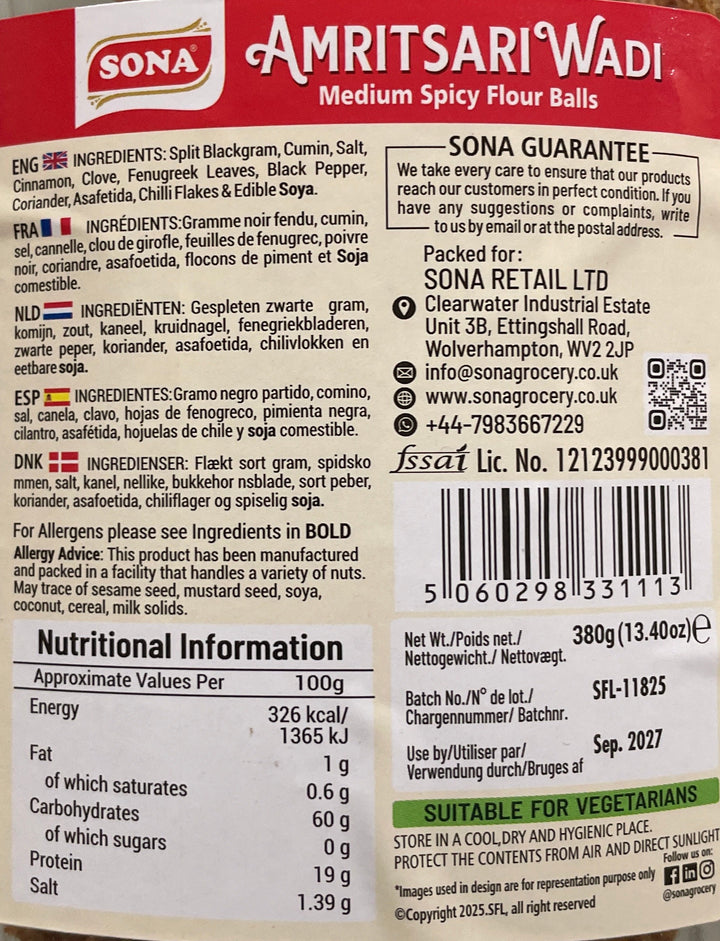 Sona Amritsari Wadi 380g