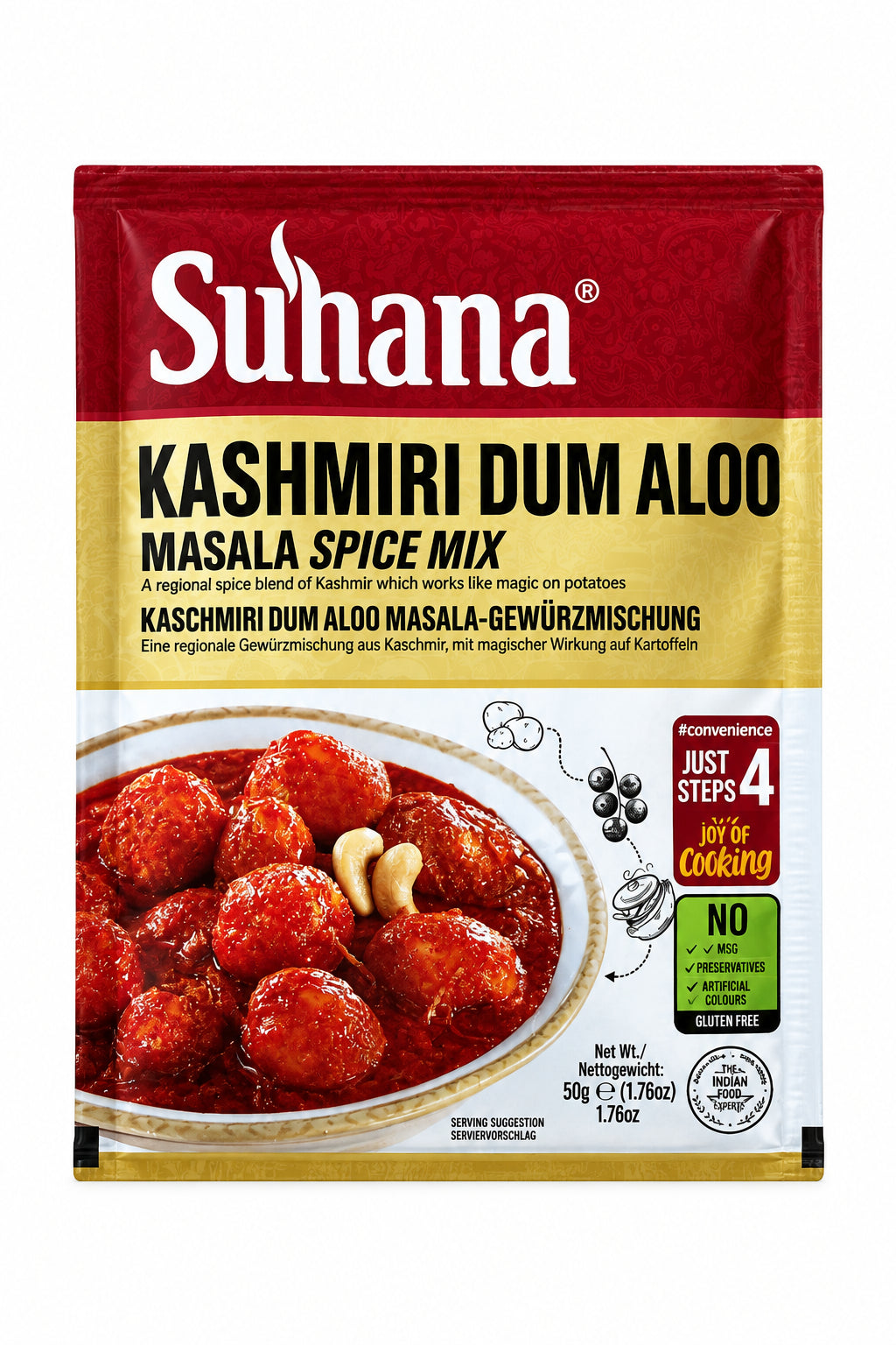 Suhana Masala Spice Mix Kashmiri Dum Aloo 50g
