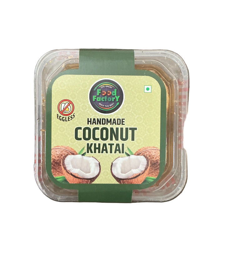 Food Factory Khatai Coconut Handmade Eggless 200g