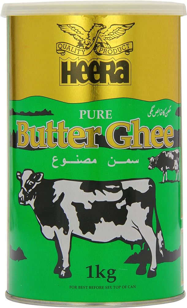 Heera Desi Ghee Pure Clarified Butter 1kg