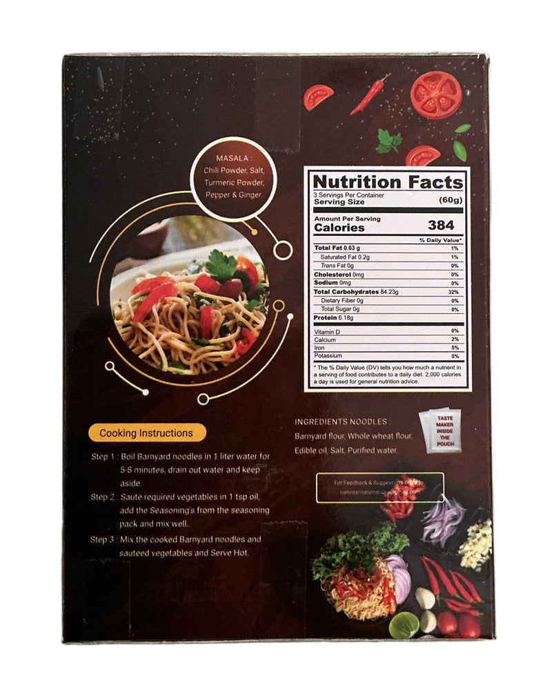 Shree Krishna Barnyard Millet Noodles 180g