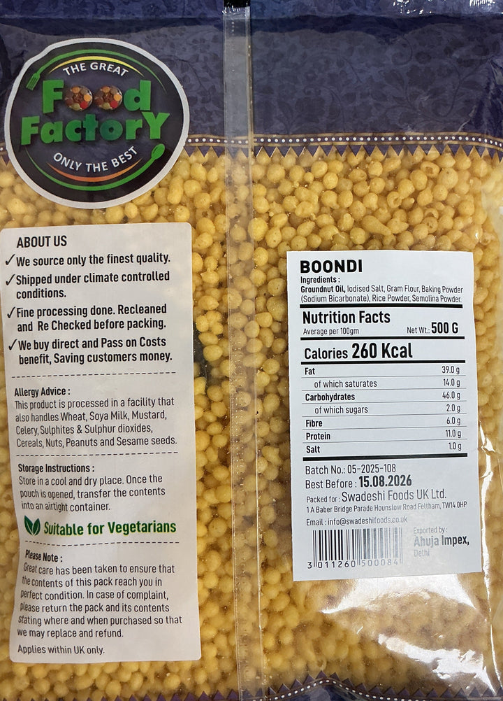 Food Factory Boondi 500g