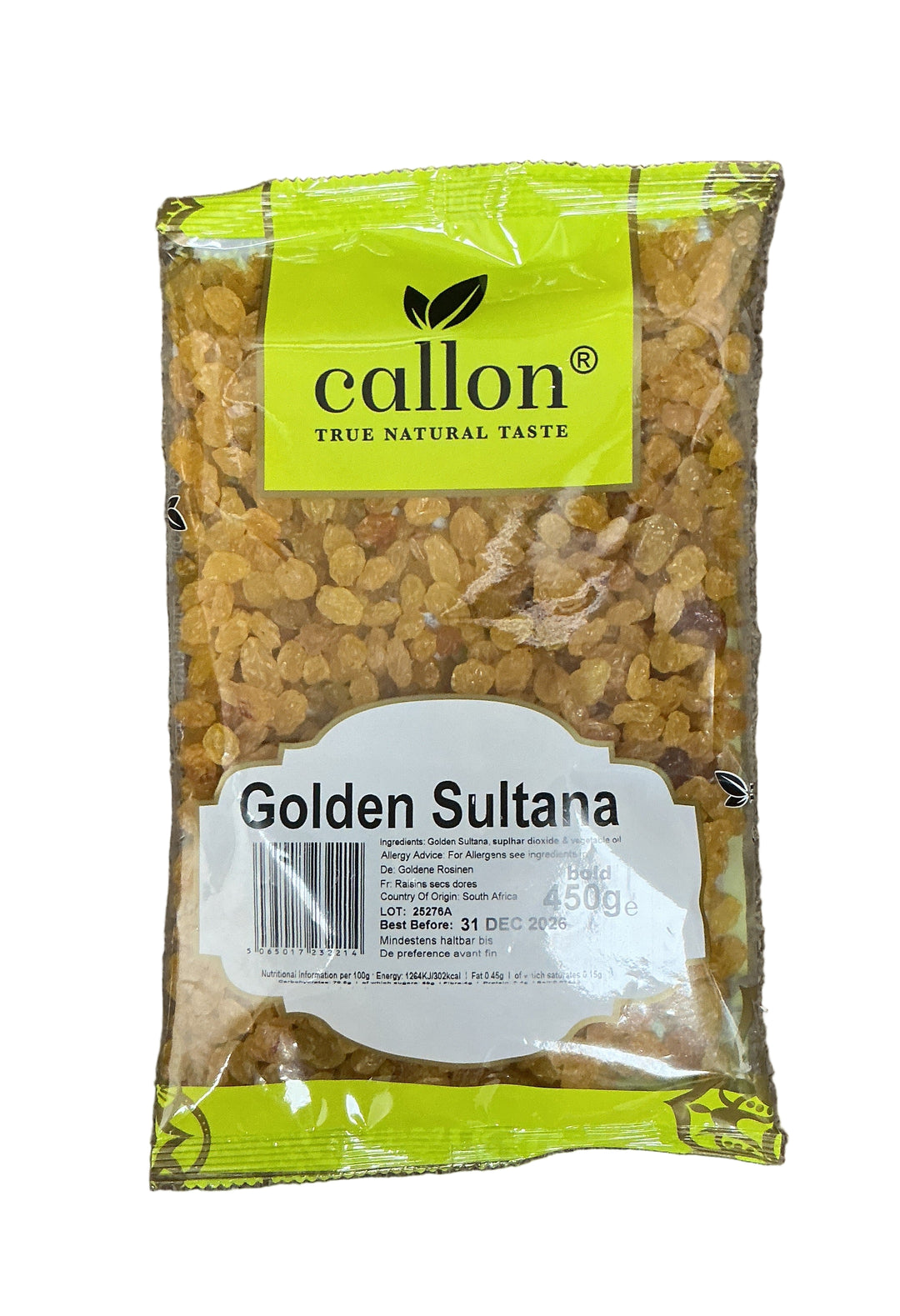 Callon Golden Sultana 450g