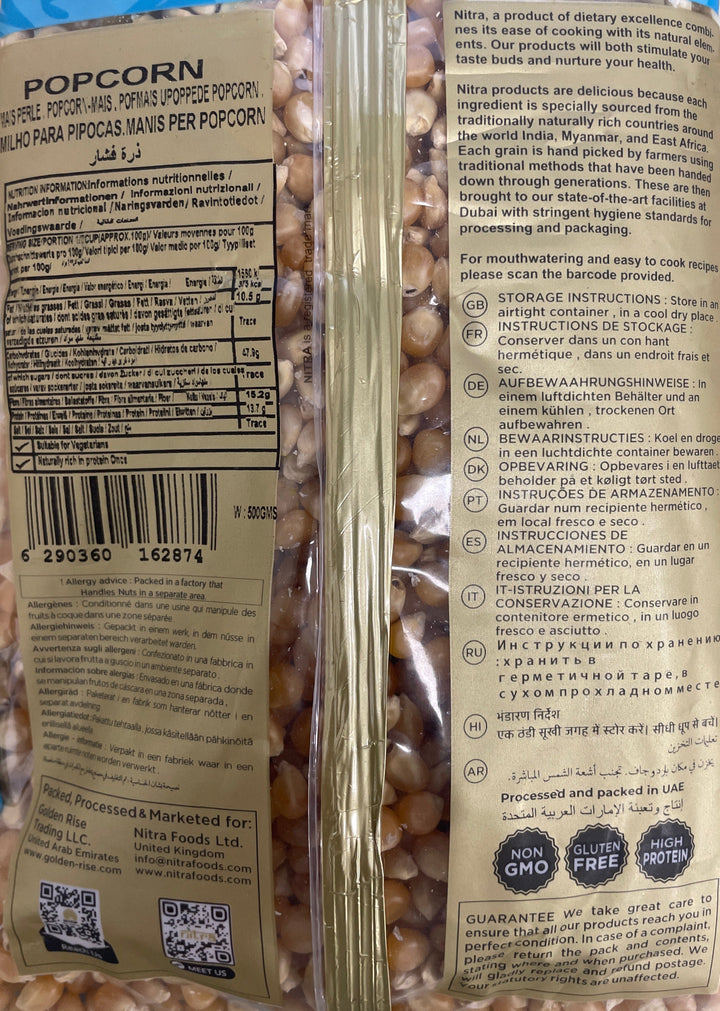 Nitra Popcorn 500g
