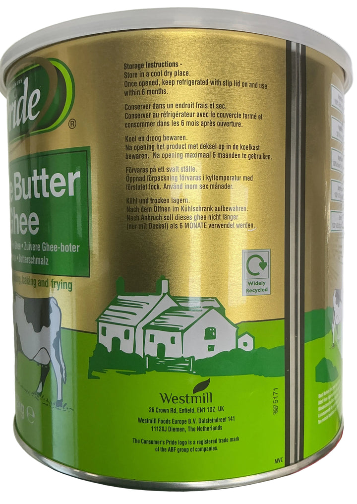 Pride Desi Ghee Cow Pure Clarified Butter 2Kg