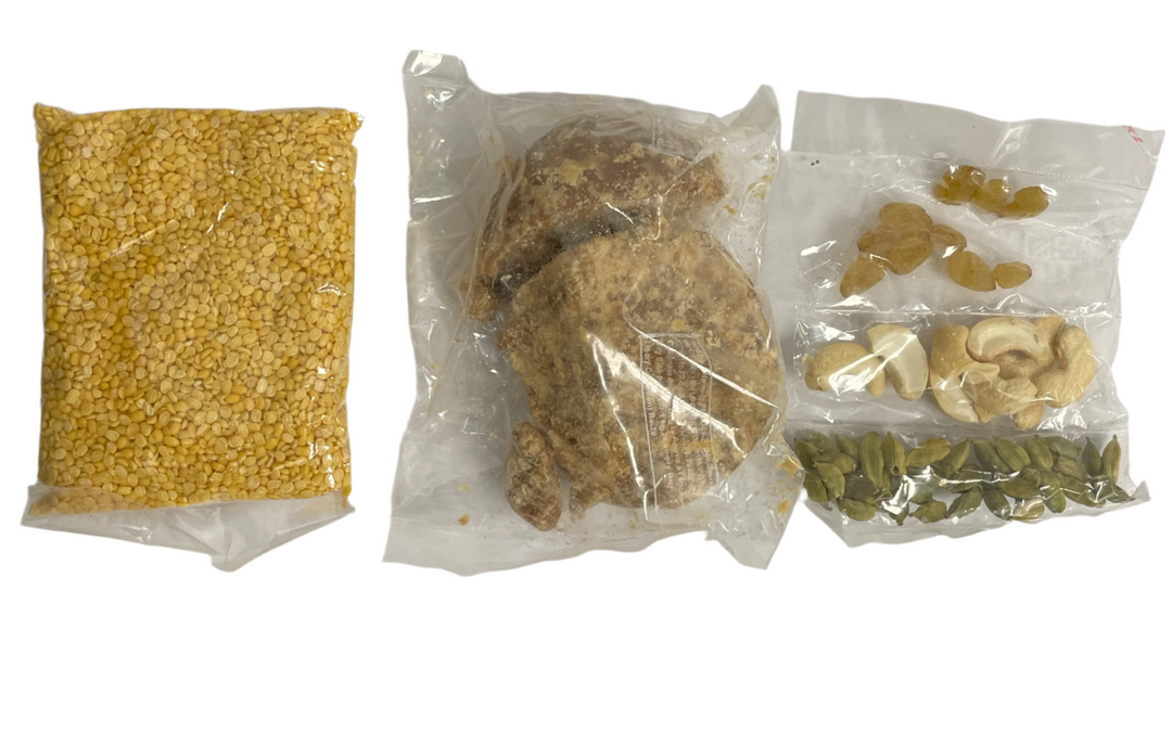 Pongal Kit Panai Steel Copper Finish