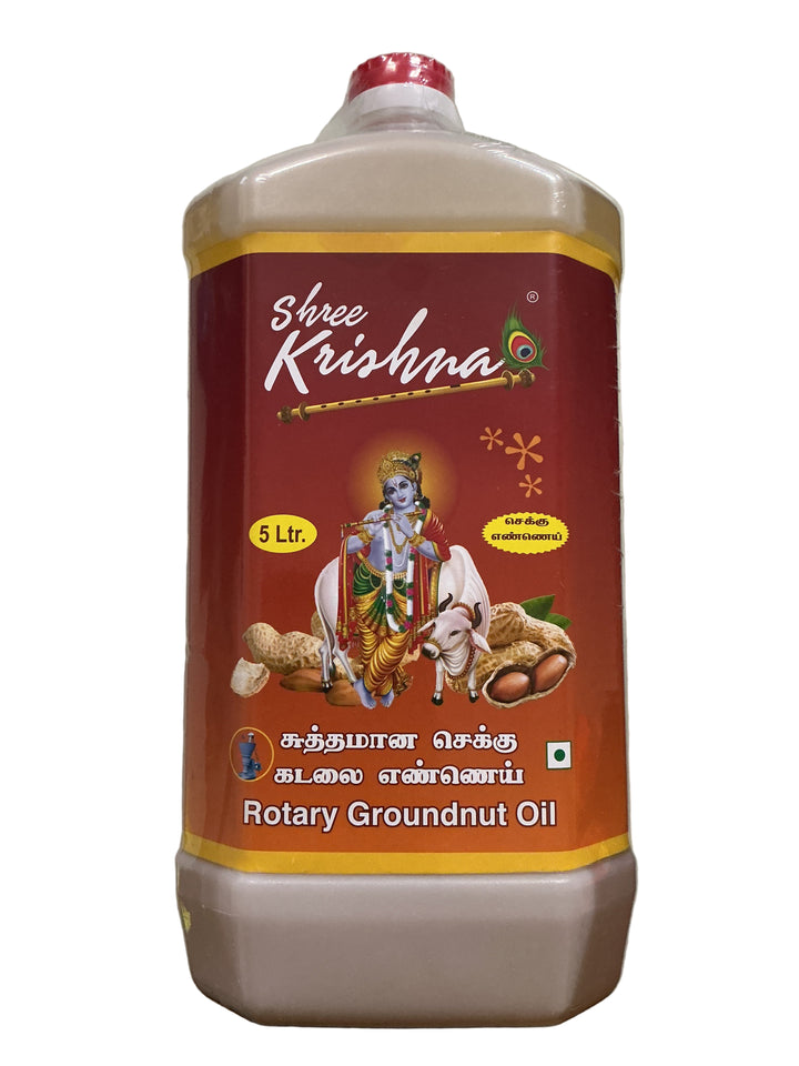 Shree Krishna Rotary Groundnut Oil 5Ltr