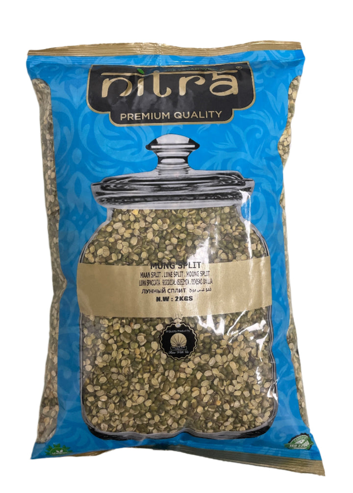 Nitra Beans Mung Split Premium Quality 2Kg