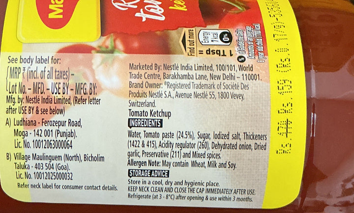Maggi Ketchup Rich Tomato 960g