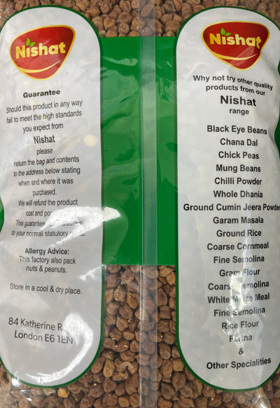 Nishat Chick Peas Kala Chana 2Kg