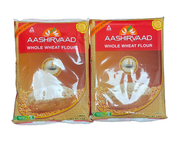 Aashirvaad Flour Chakki Atta 10kg 2X5kg BB June 2026
