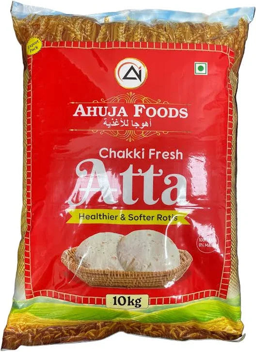 Ahuja Foods Flour Chakki Fresh Atta 10kg