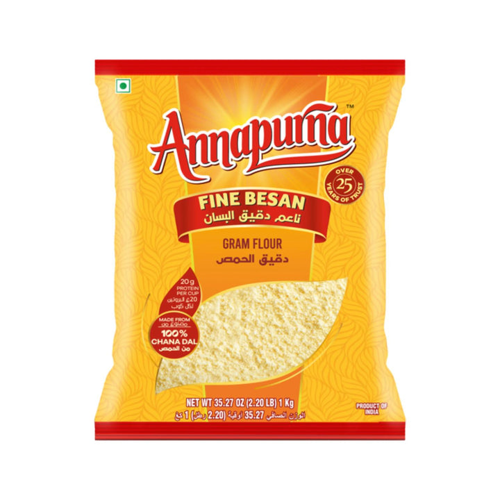 Annapurna Flour Gram Fine Desi Besan 1Kg