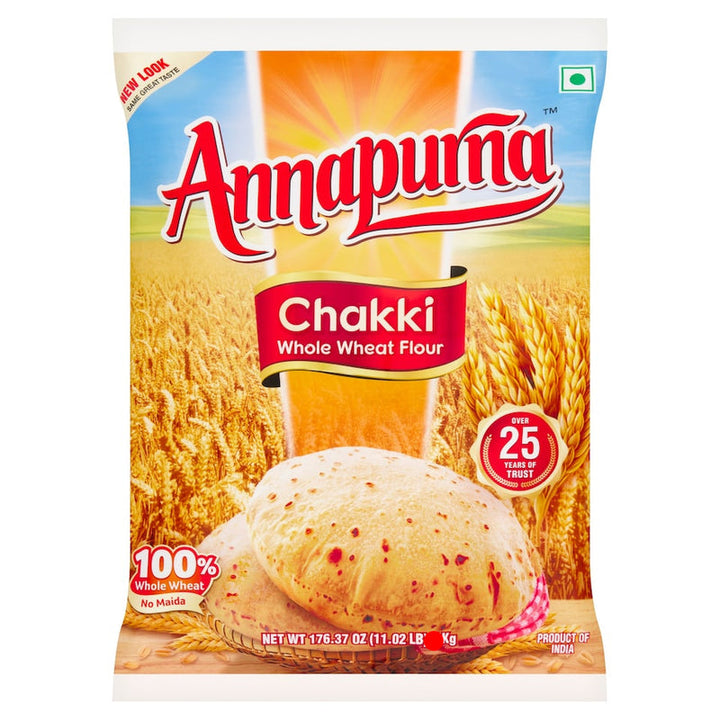 Annapurna Flour Chakki Whole Wheat Atta 5kg
