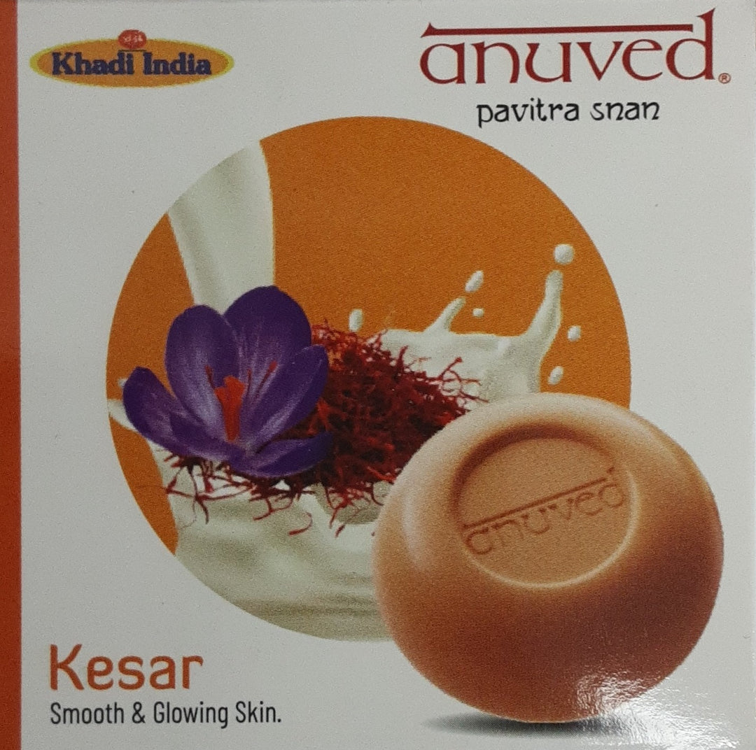 Anuved Soap Dugdha Kesar 125g