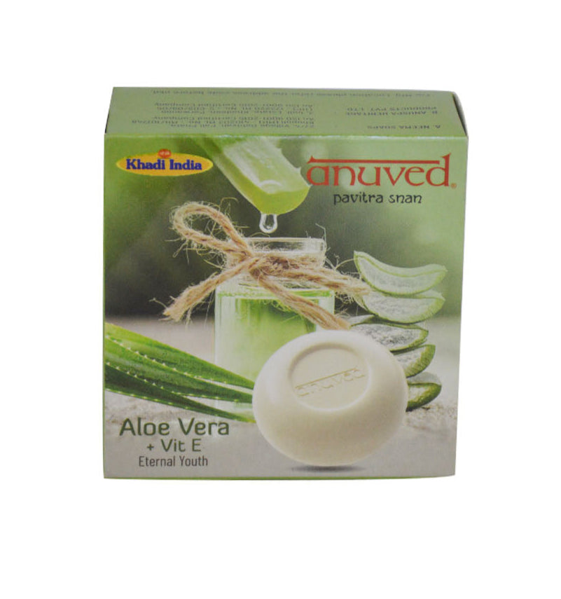 Anuved Soap Aloe Vera + Vitamin E 125g
