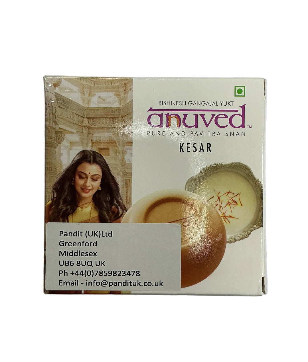 Anuved Soap Kesar 125g