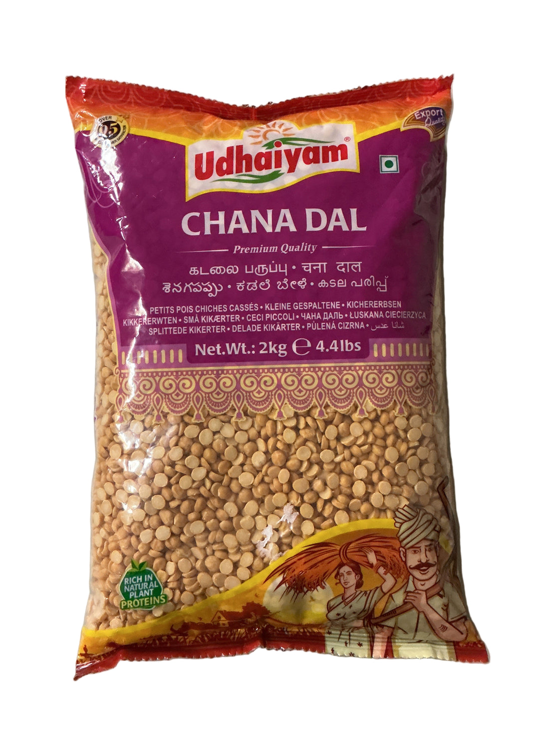 Udhaiyam Lentils Chana Dall 2Kg