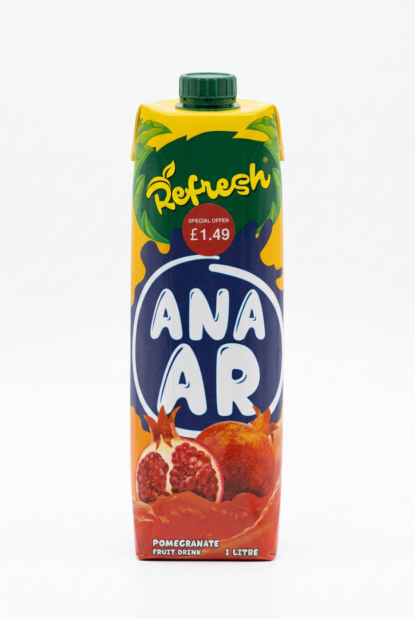 Refresh Fruit Drink Anaar 1ltr