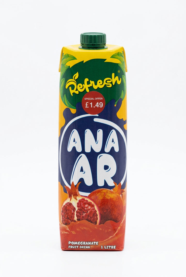 Refresh Fruit Drink Anaar 1ltr