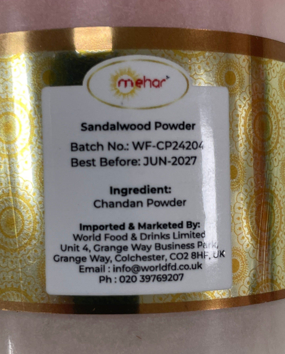 Mehar Chandan Powder 50g