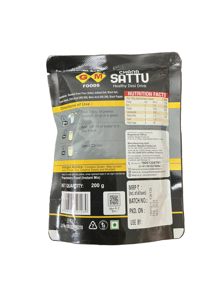 GM Foods Sattu Chana 200g