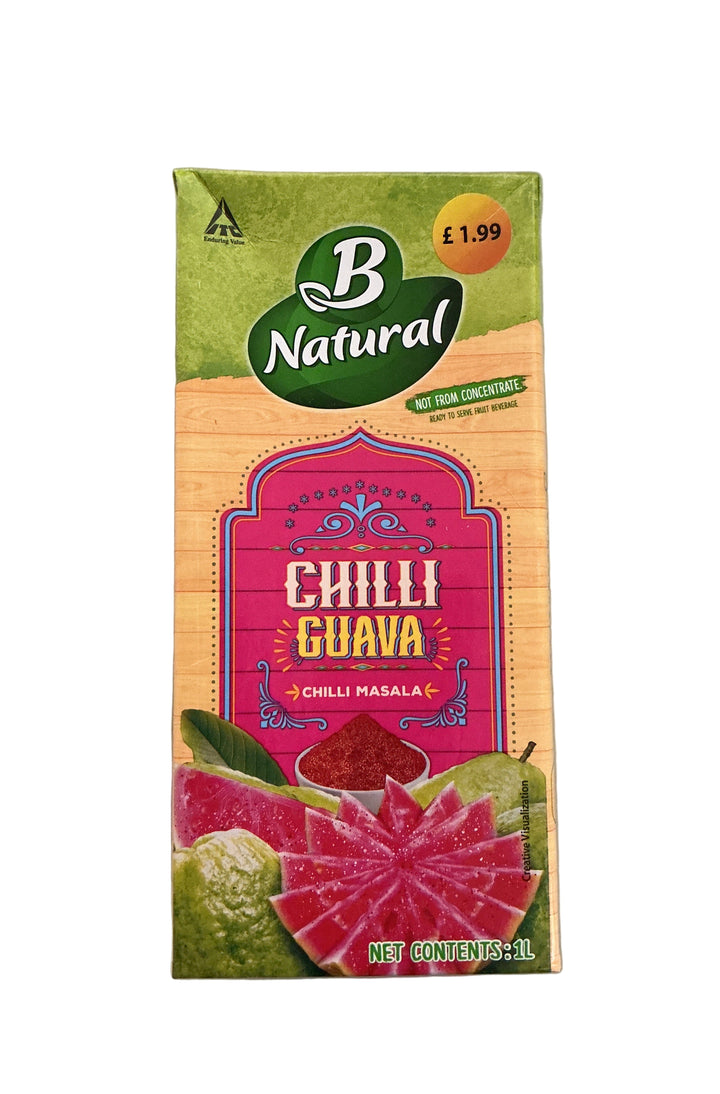 B Natural Juice Chilli Guava 1Ltr
