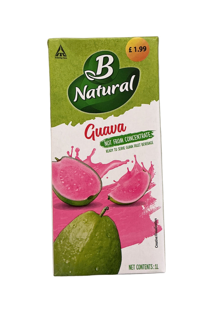 B Natural Juice Guava 1ltr
