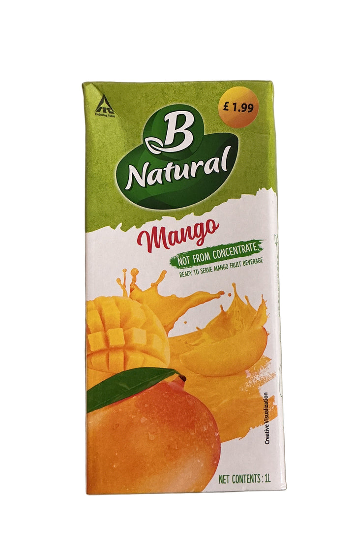 B Natural Juice Mango 1Ltr