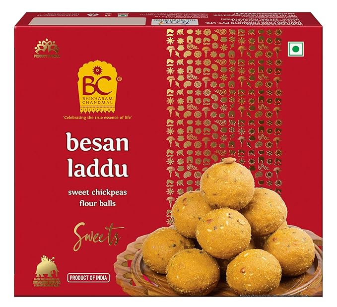 Bhikharam Chandmal Laddu Besan Laddu 400g