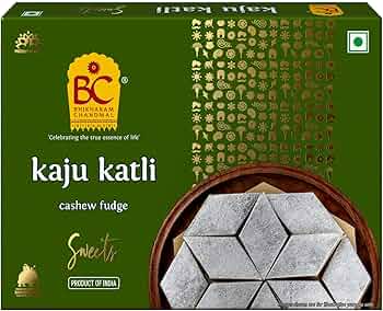 Bhikharam Chandmal Kaju Katli 150g