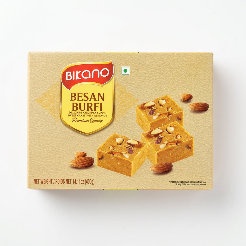 Bikano Sweets Besan Burfi 400g