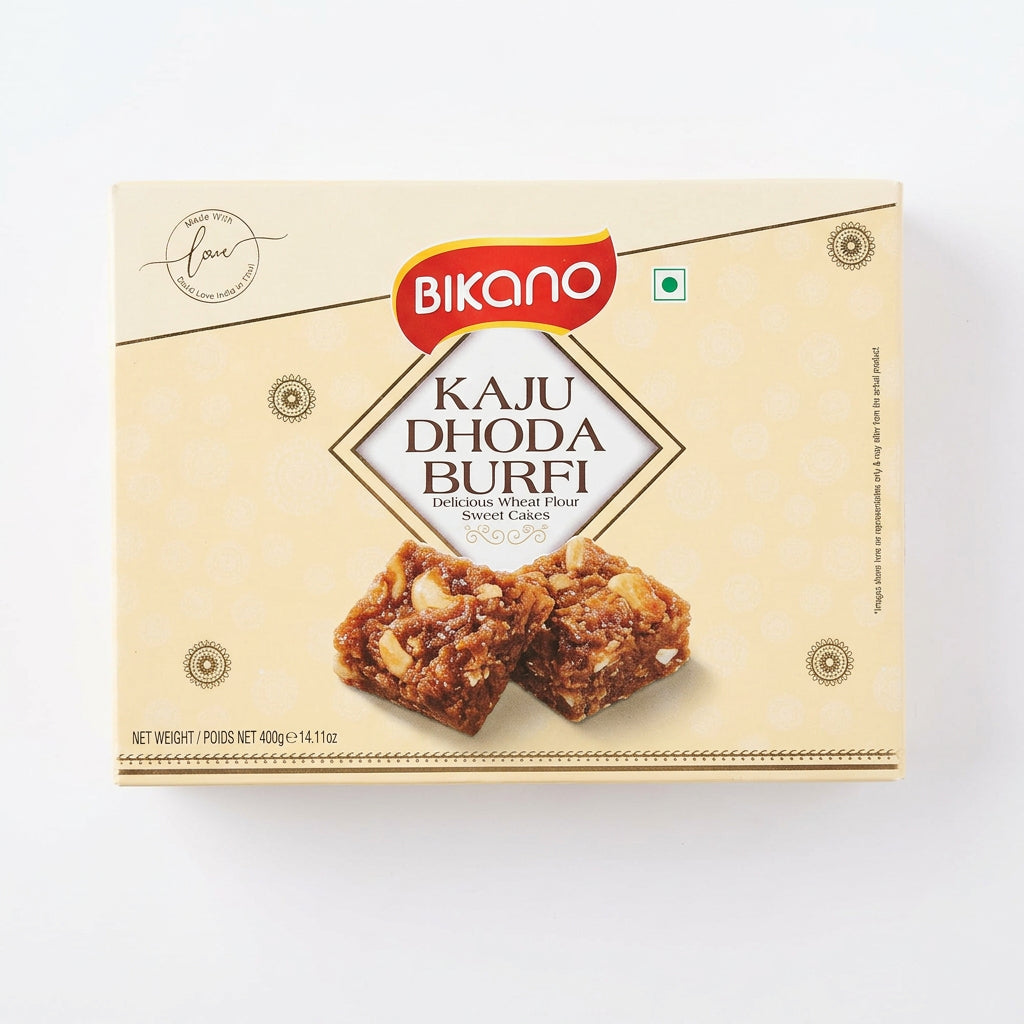 Bikano Sweets Kaju Dhoda Burfi 400g
