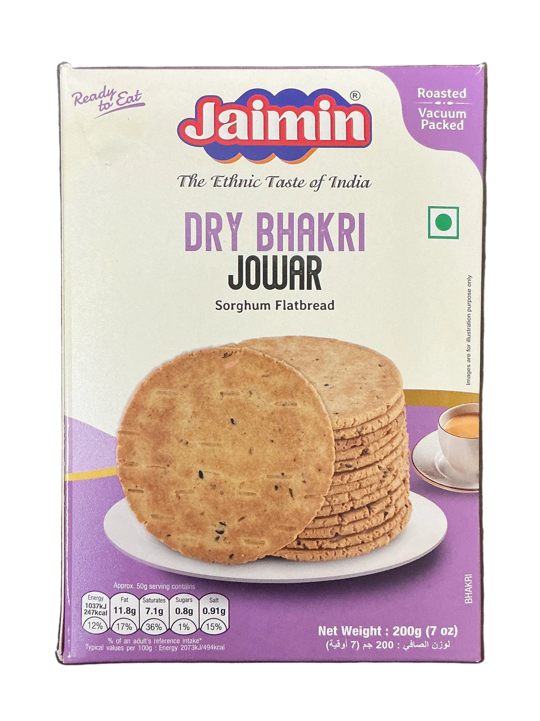 Jaimin Bhakri Dry Jowar 200g