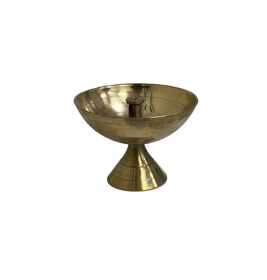 Brass Jyot 76mm