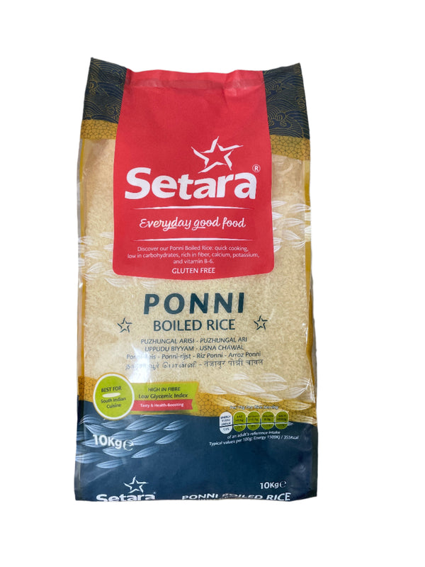 Setara Rice Ponni Boiled 10Kg