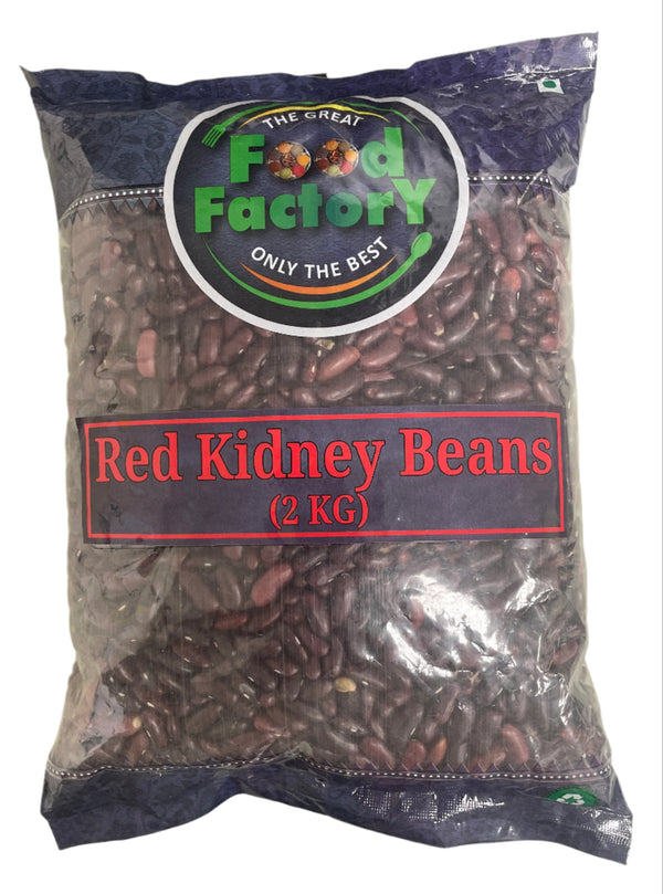 Food Factory Beans Red Kidney Rajmah 2Kg